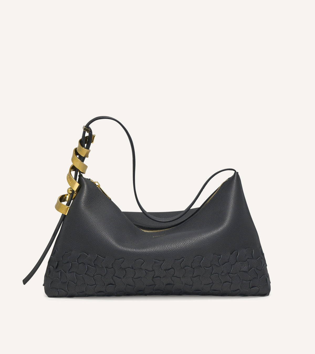 Jole 36 Half Intreccio Shoulder Bag
