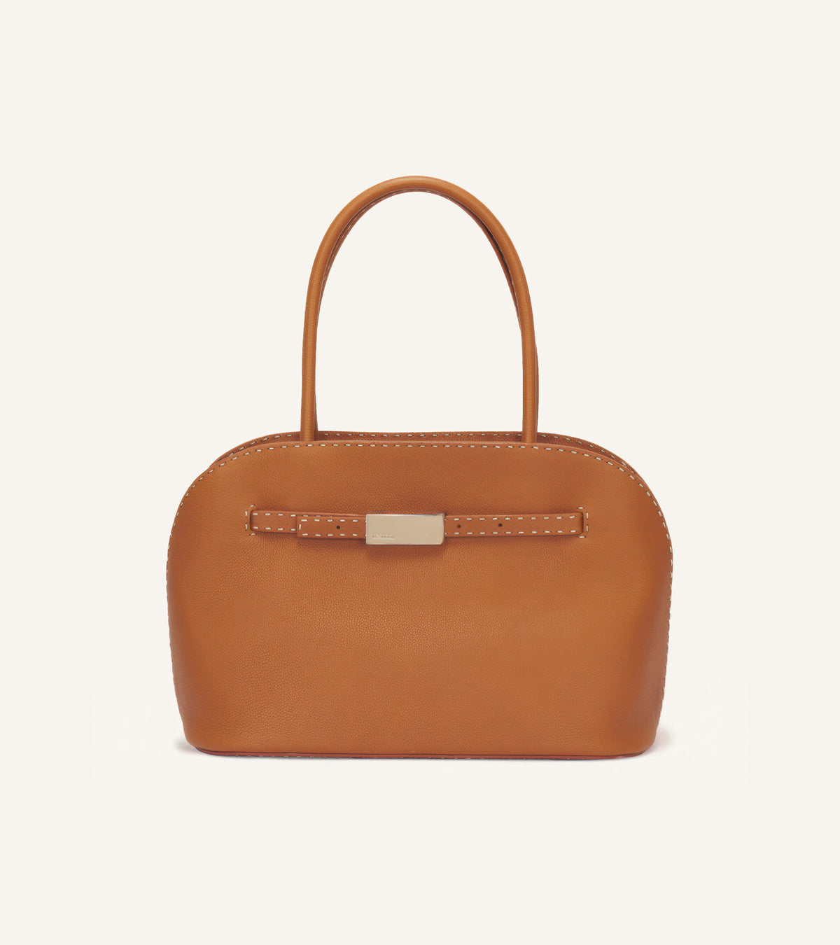 Amico 36 Supple Grainy Leather Top Handle