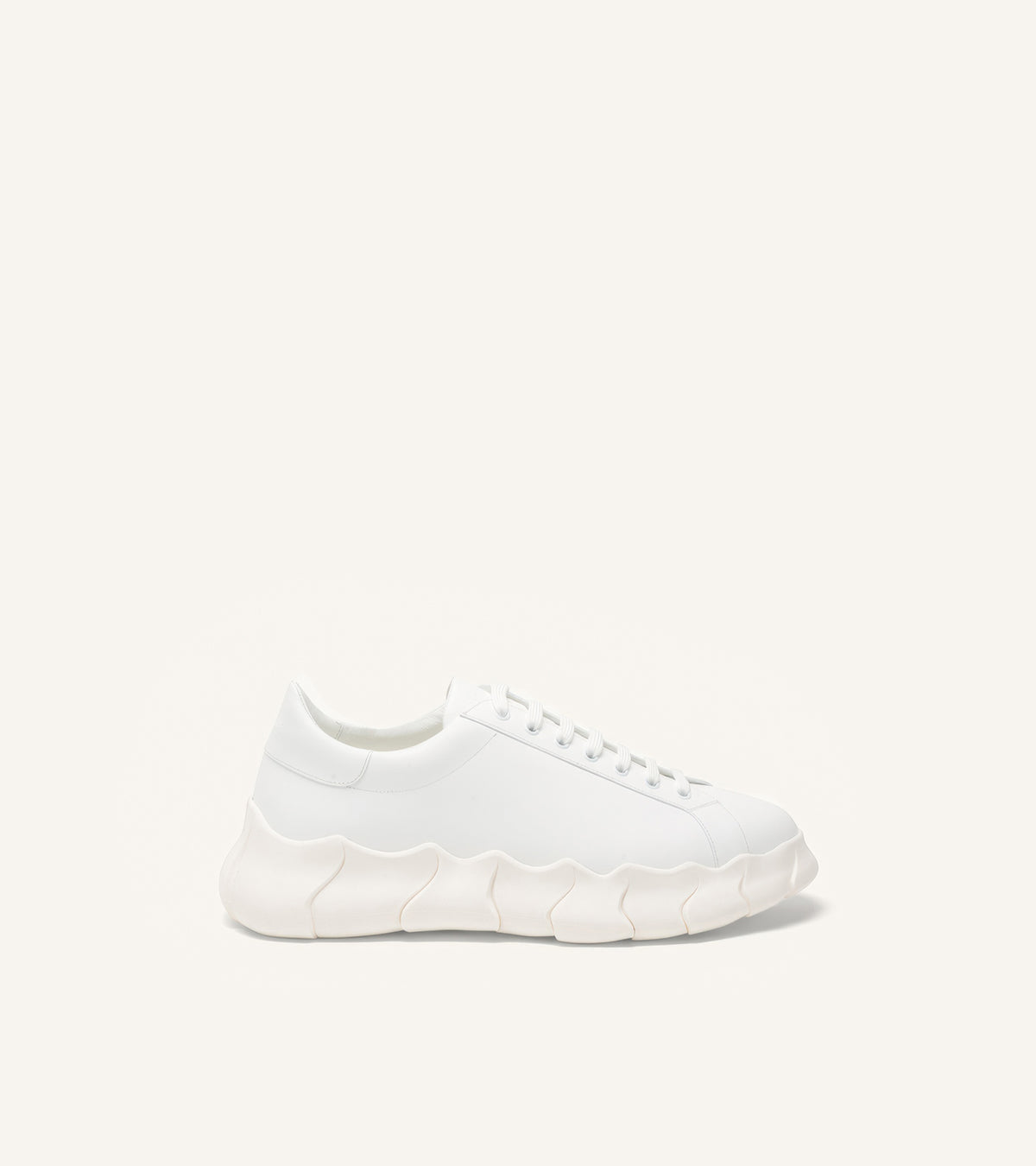 Intreccio Chunky Sneaker Calf Leather Lace Up Sneaker
