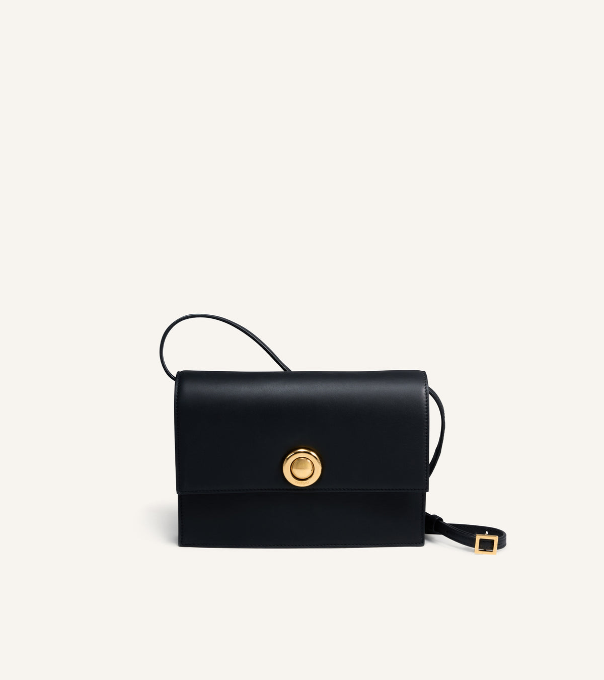 Loren 22 Box Calf Leather Shoulder Bag